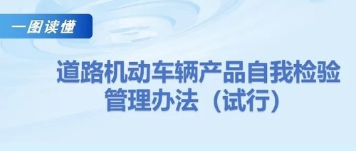 政策解读｜一图读懂《道路机动车辆产品自我检验管理办法（试行）》