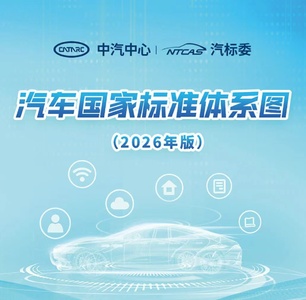 《汽车国家标准体系图（2026年版）》正式发布