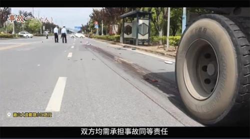 路口多一点小心，这起悲剧就可避免！