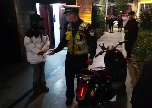 江西广昌公安交警重拳出击整治飙车“炸街”、非法改装等违法行为