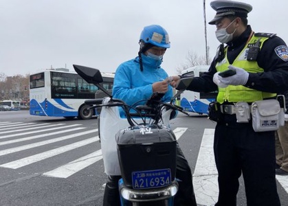 上海开展快递外卖电动自行车交通违法专项整治最新推荐